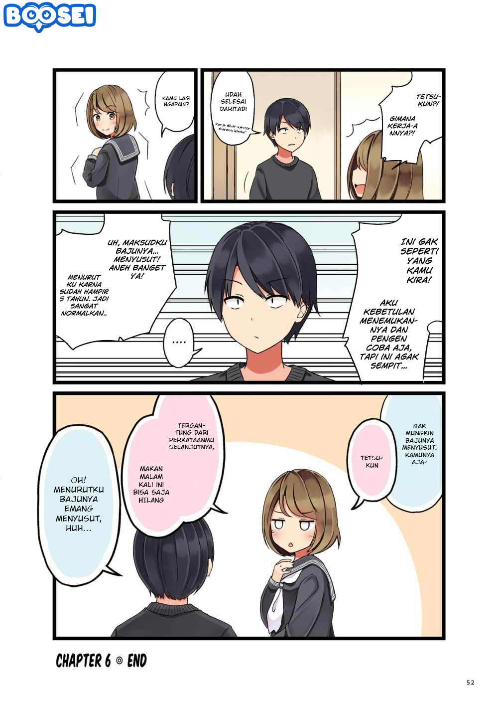 First Comes Love, Then Comes Marriage Chapter 6 - halaman 5