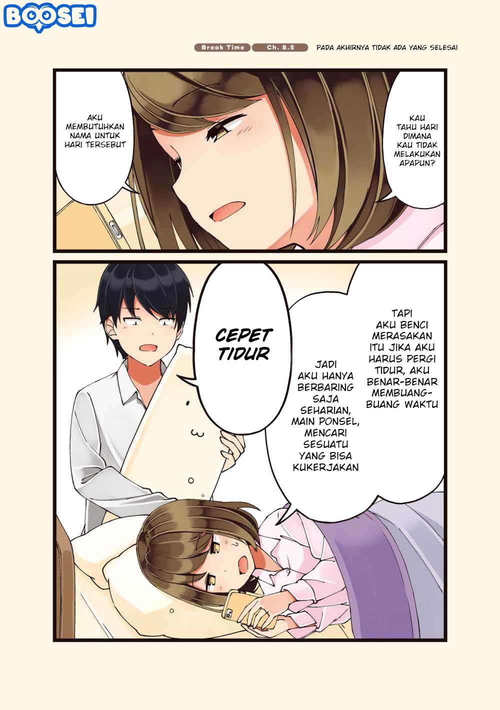 First Comes Love, Then Comes Marriage Chapter 8 - halaman 7