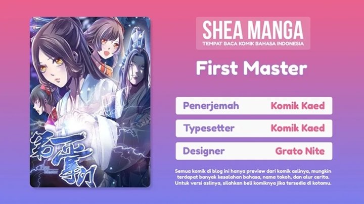 First Master Chapter 7 - halaman 1