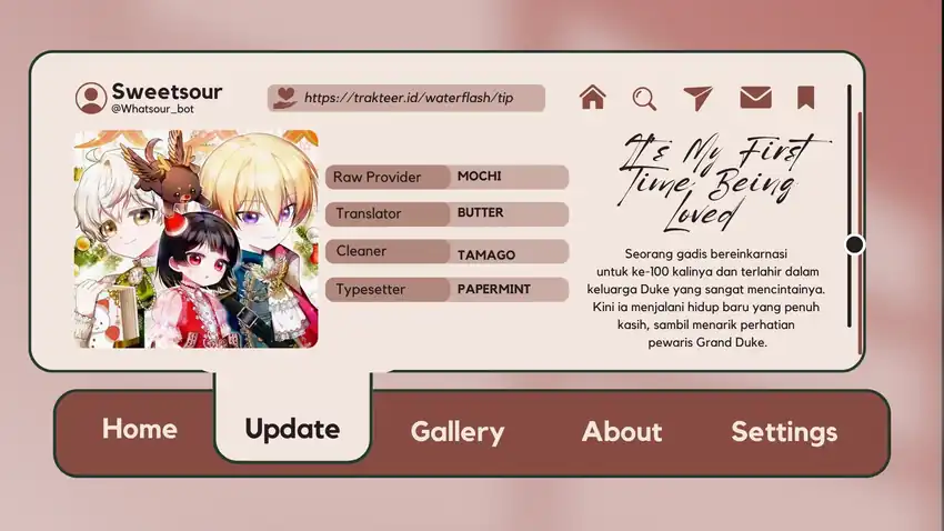 First Time as a Loved Youngest Child Chapter 73 - halaman 1