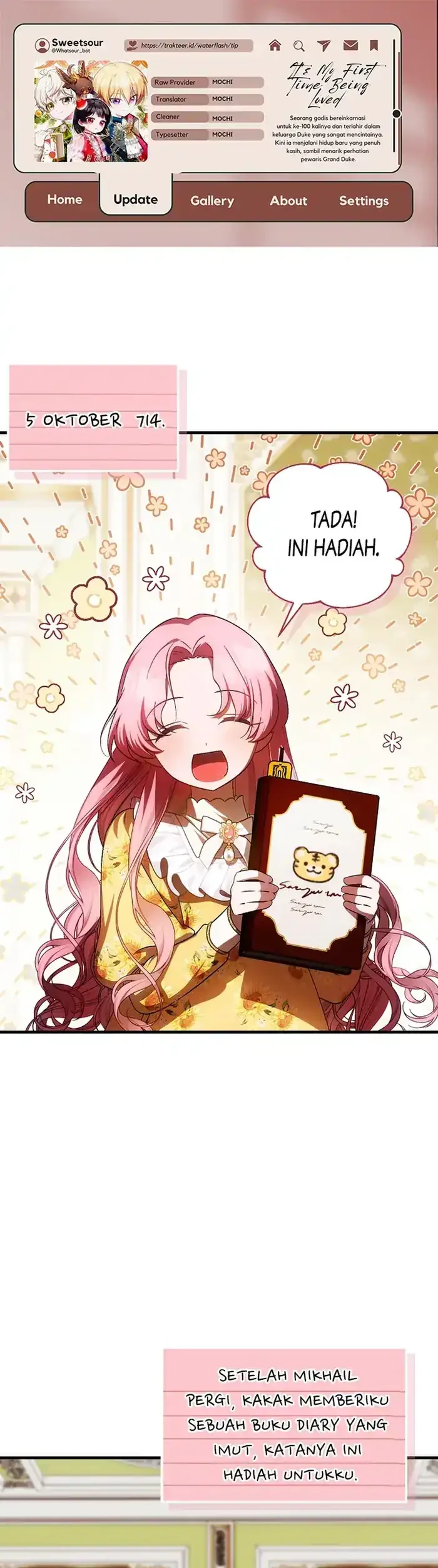 First Time as a Loved Youngest Child Chapter 76 - halaman 1