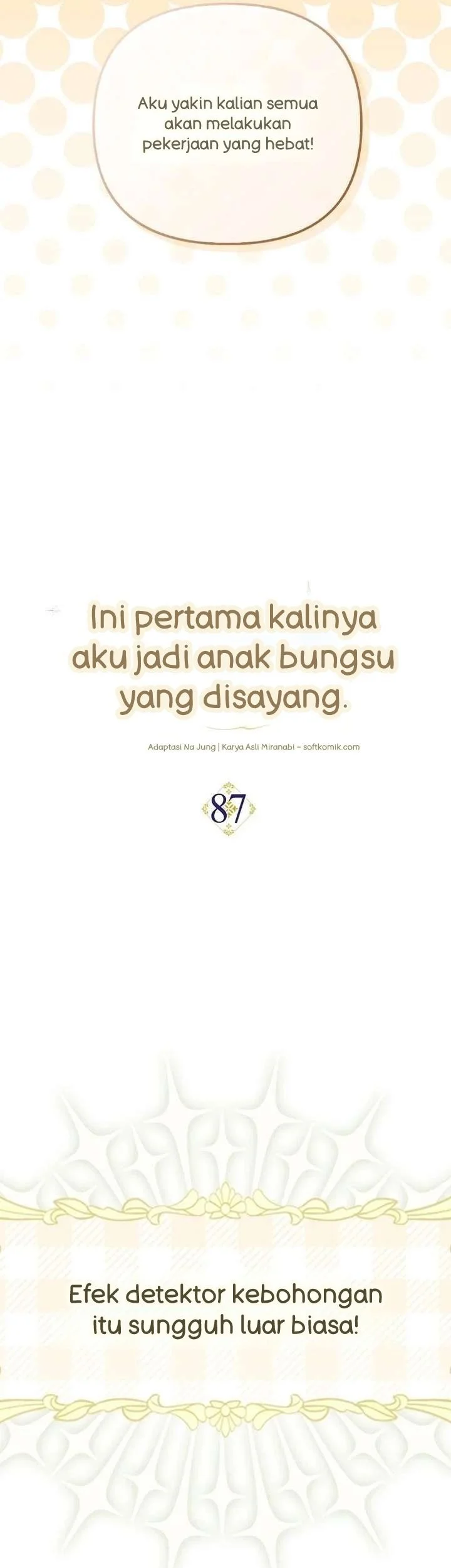 First Time as a Loved Youngest Child Chapter 87 - halaman 7