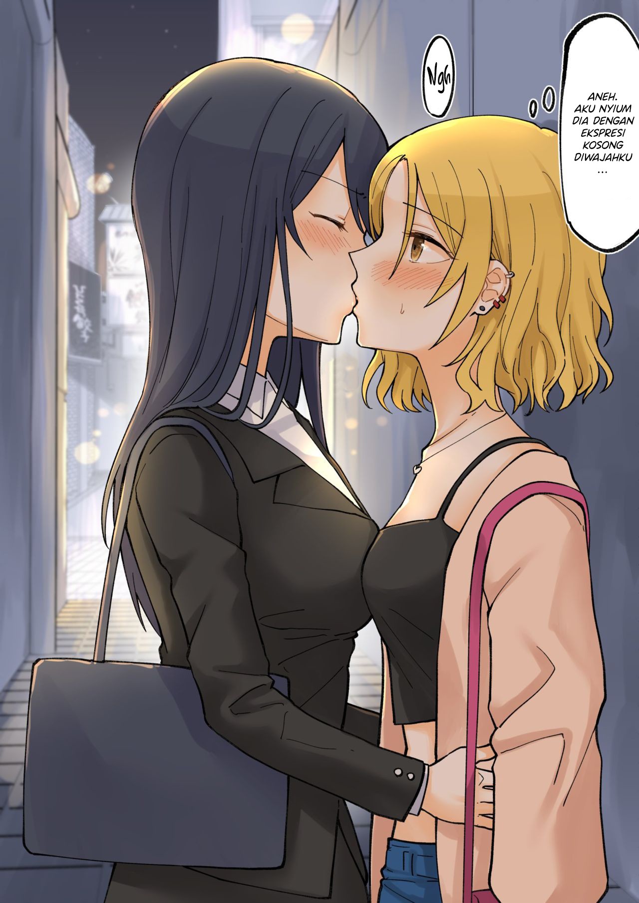 For Each Retweet, Two Straight Girls Who Don't Get Along Will Kiss for One Second Chapter 10 - halaman 2