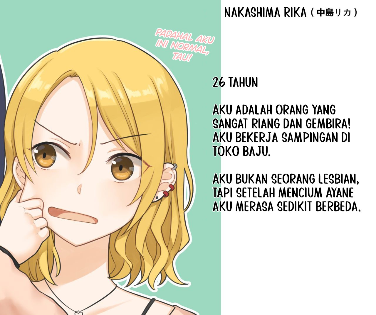 For Each Retweet, Two Straight Girls Who Don't Get Along Will Kiss for One Second Chapter 11 - halaman 4