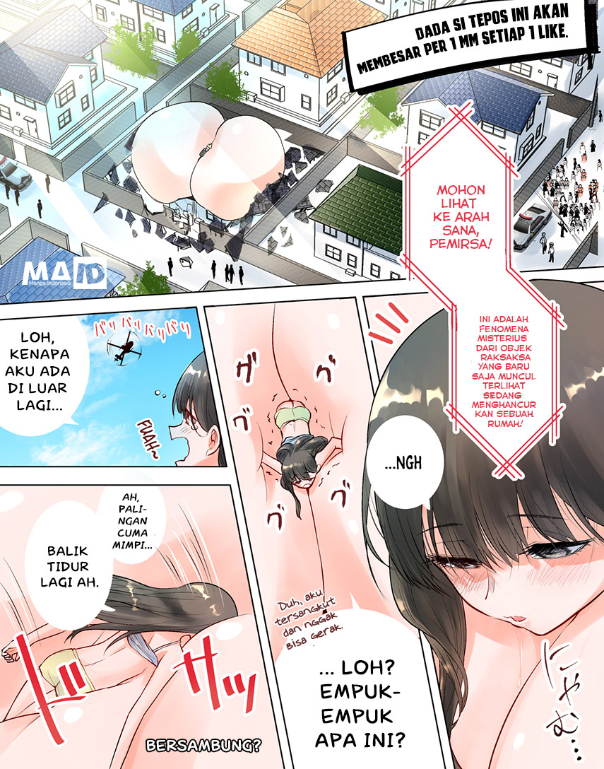 For Every 1 Like, This Flatty's Breasts Will Grow By 1mm Chapter 0 - halaman 3