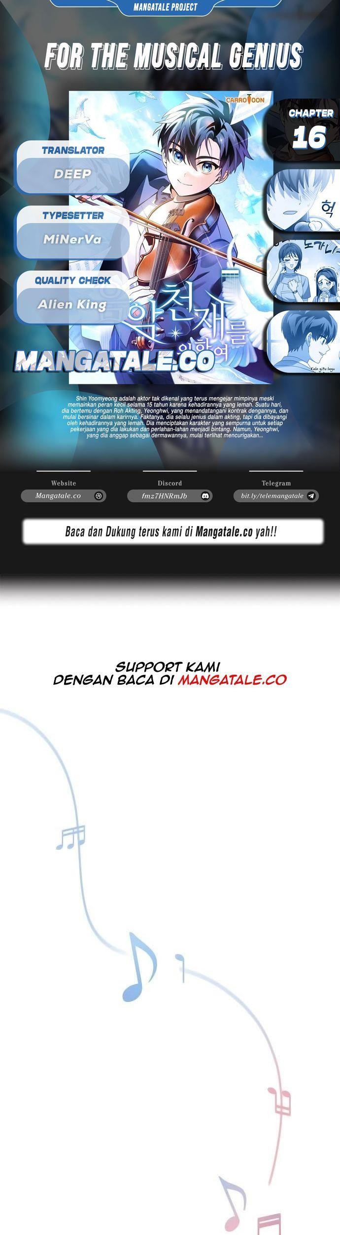 For the Musical Genius Chapter 16 - halaman 1
