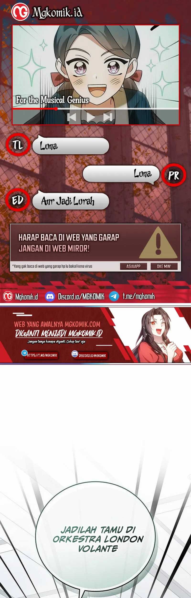 For the Musical Genius Chapter 20 - halaman 1