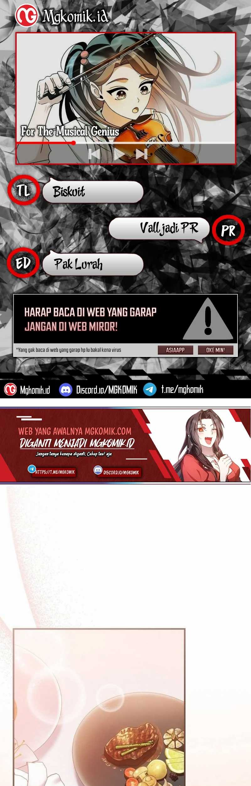 For the Musical Genius Chapter 27 - halaman 1