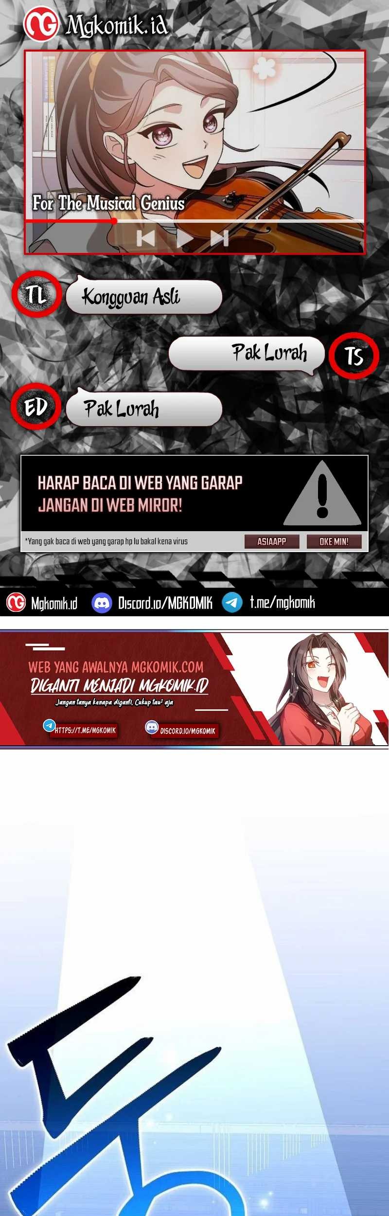 For the Musical Genius Chapter 28 - halaman 1