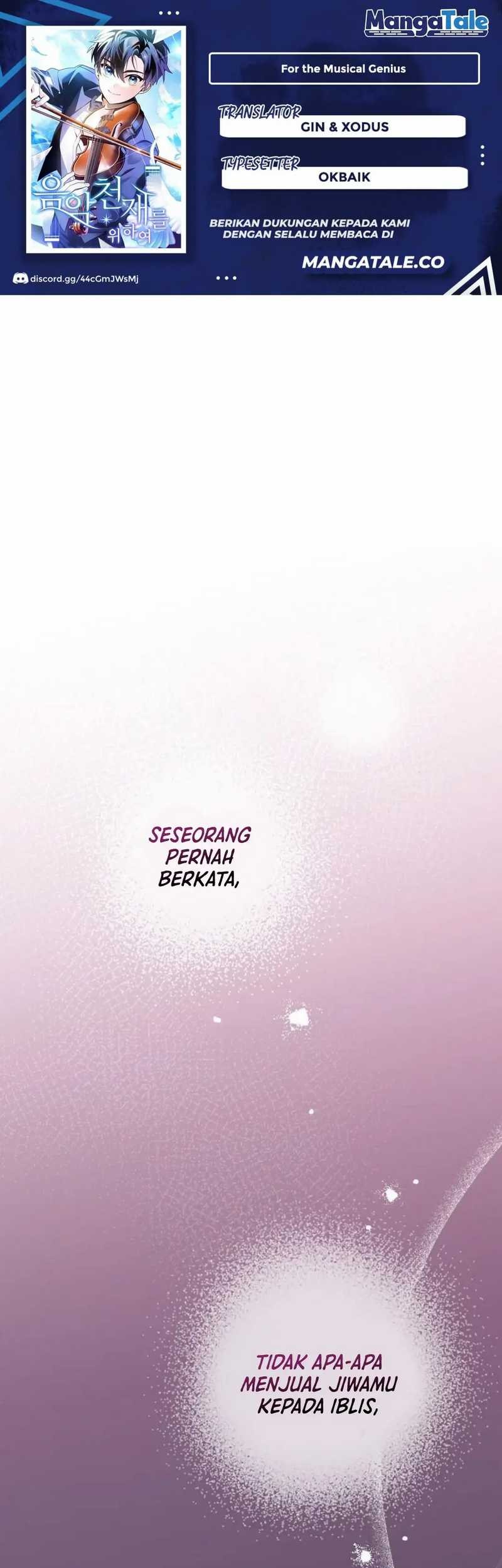 For the Musical Genius Chapter 31 - halaman 1