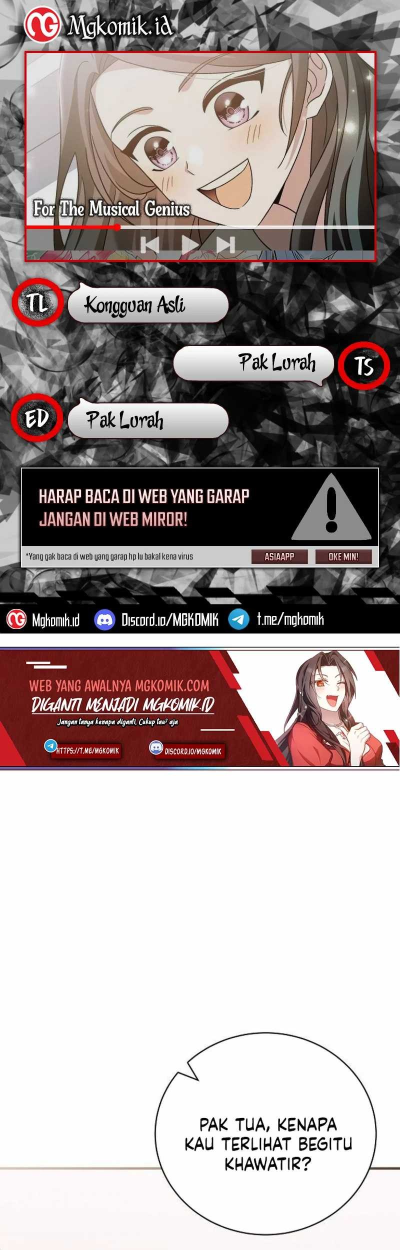 For the Musical Genius Chapter 34 - halaman 1