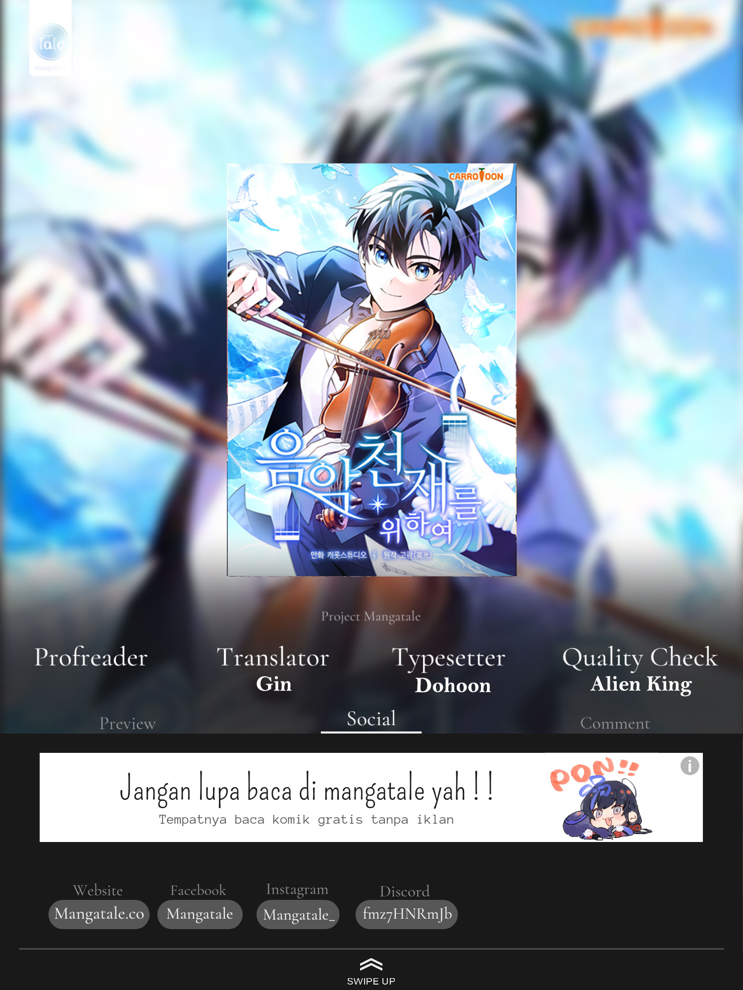 For the Musical Genius Chapter 36 - halaman 1