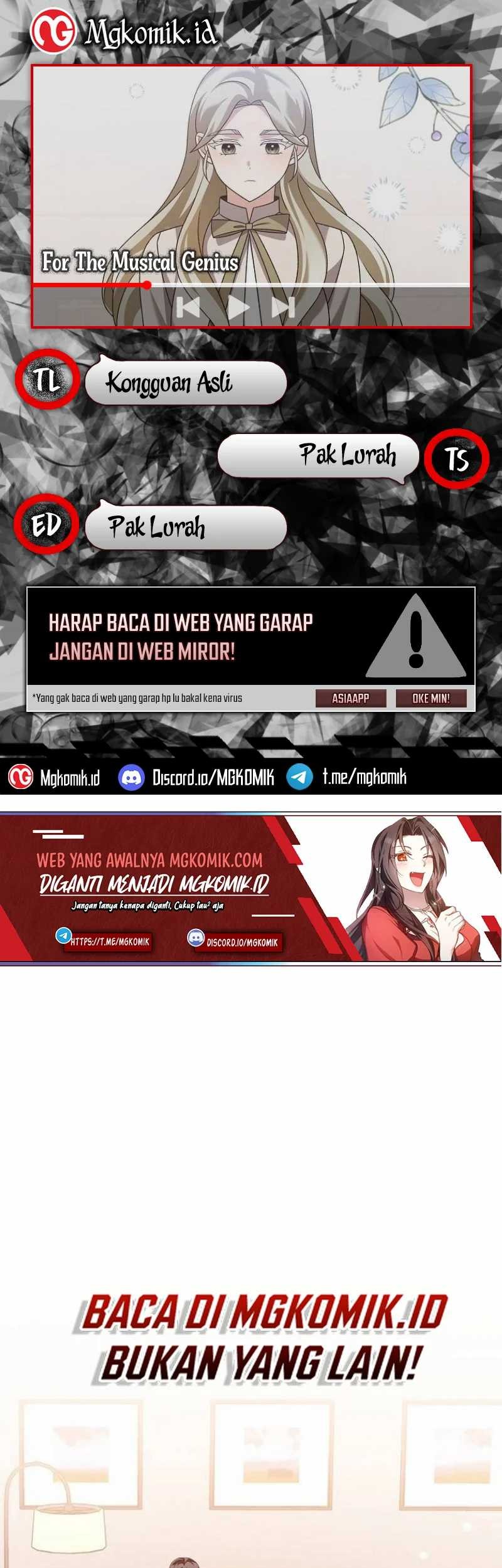 For the Musical Genius Chapter 38 - halaman 1