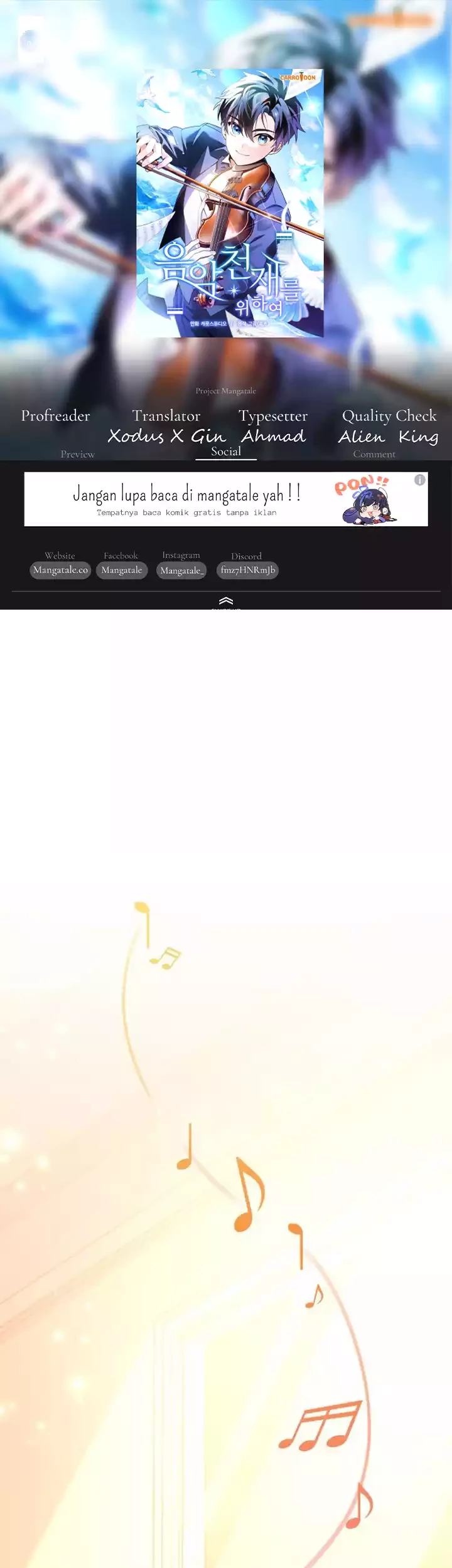 For the Musical Genius Chapter 42 - halaman 1