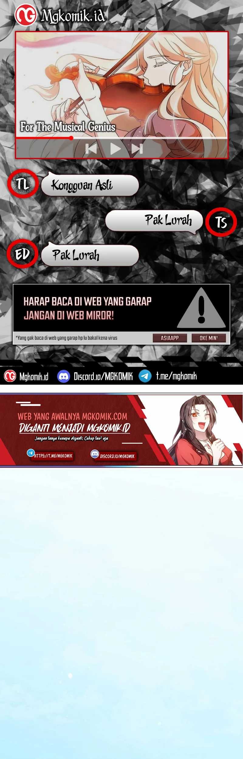 For the Musical Genius Chapter 43 - halaman 1