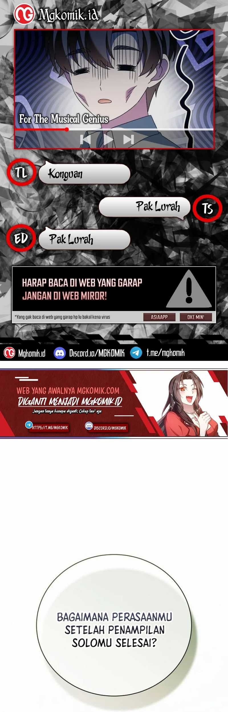 For the Musical Genius Chapter 48 - halaman 1