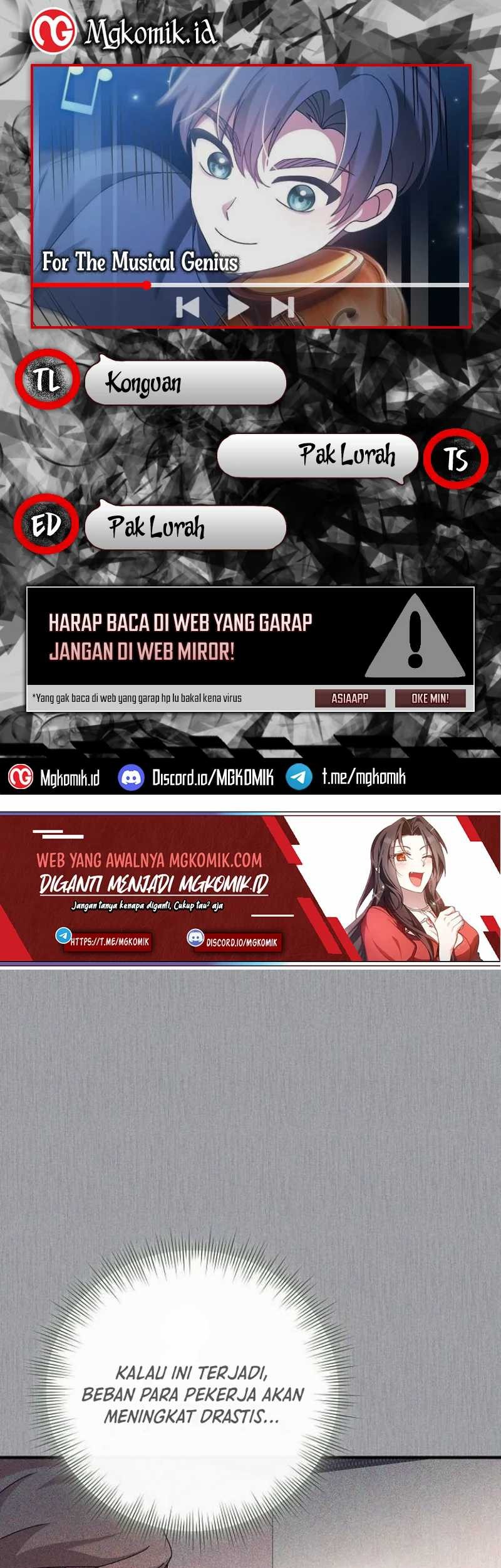 For the Musical Genius Chapter 49 - halaman 1