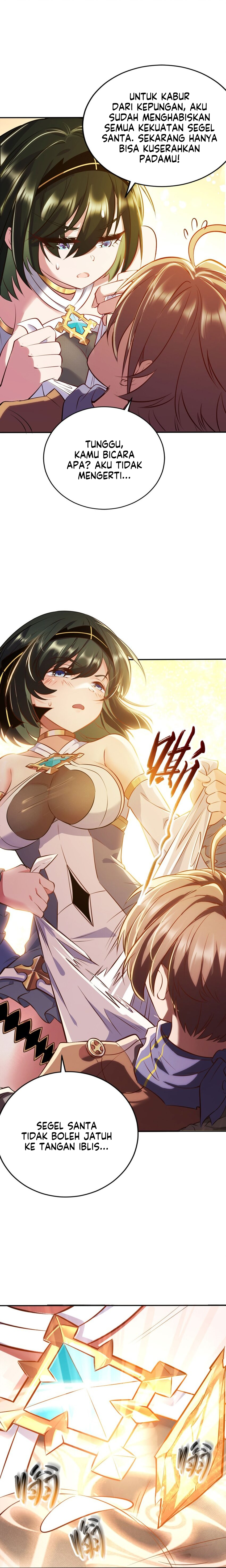 Forced to Be an Invincible Saintess Chapter 1 - halaman 14
