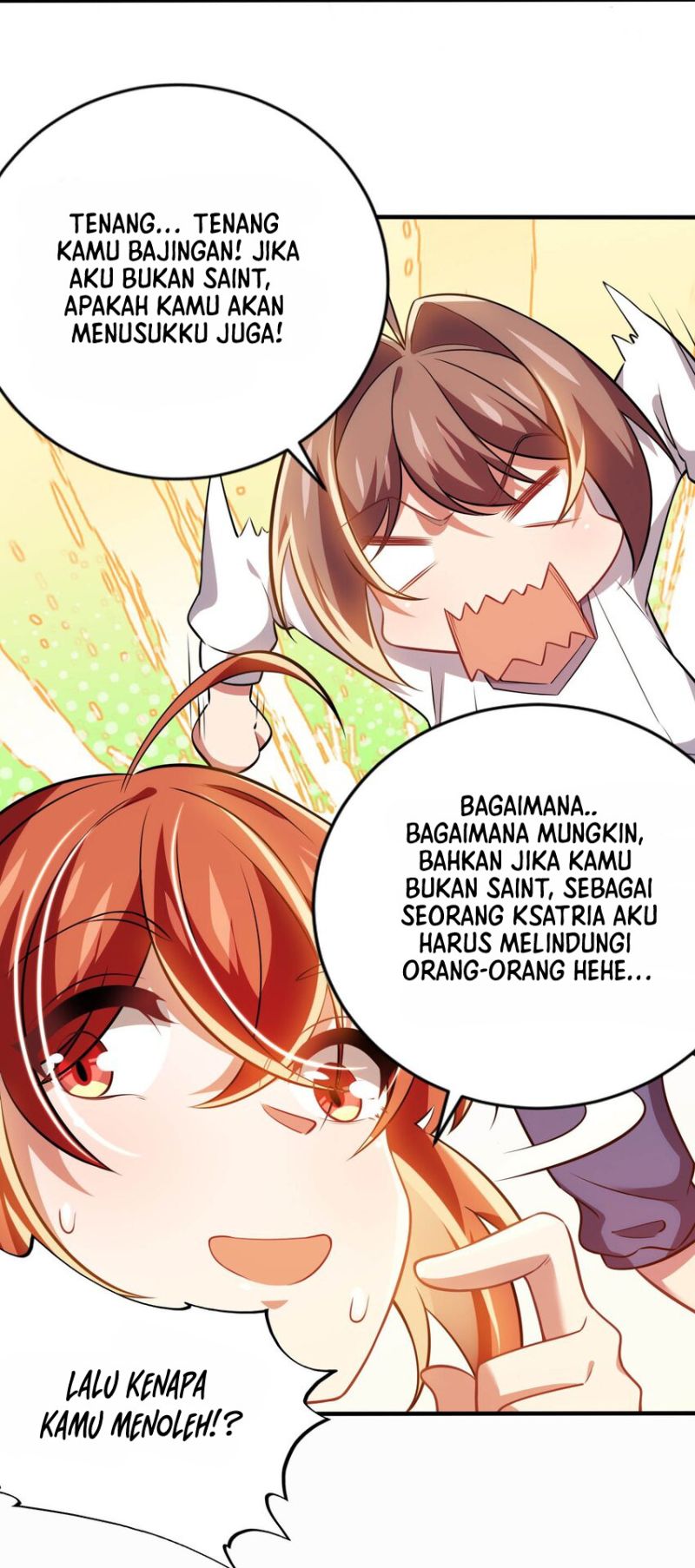 Forced To Become The Unbelievably Invincible Saintess Chapter 18 - halaman 43