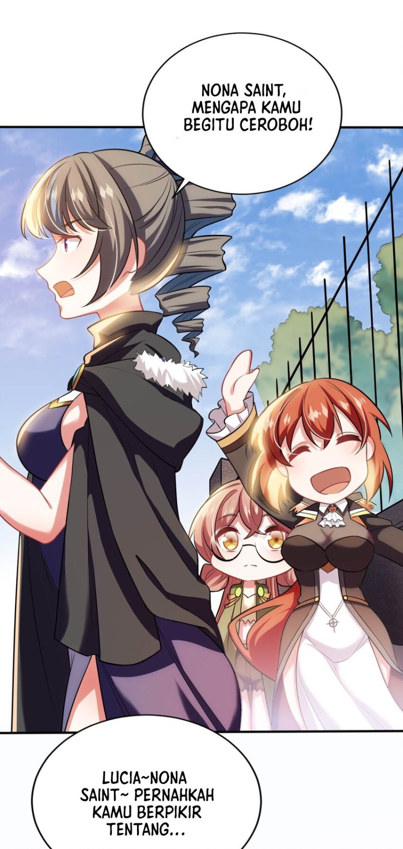 Forced To Become The Unbelievably Invincible Saintess Chapter 22 - halaman 39