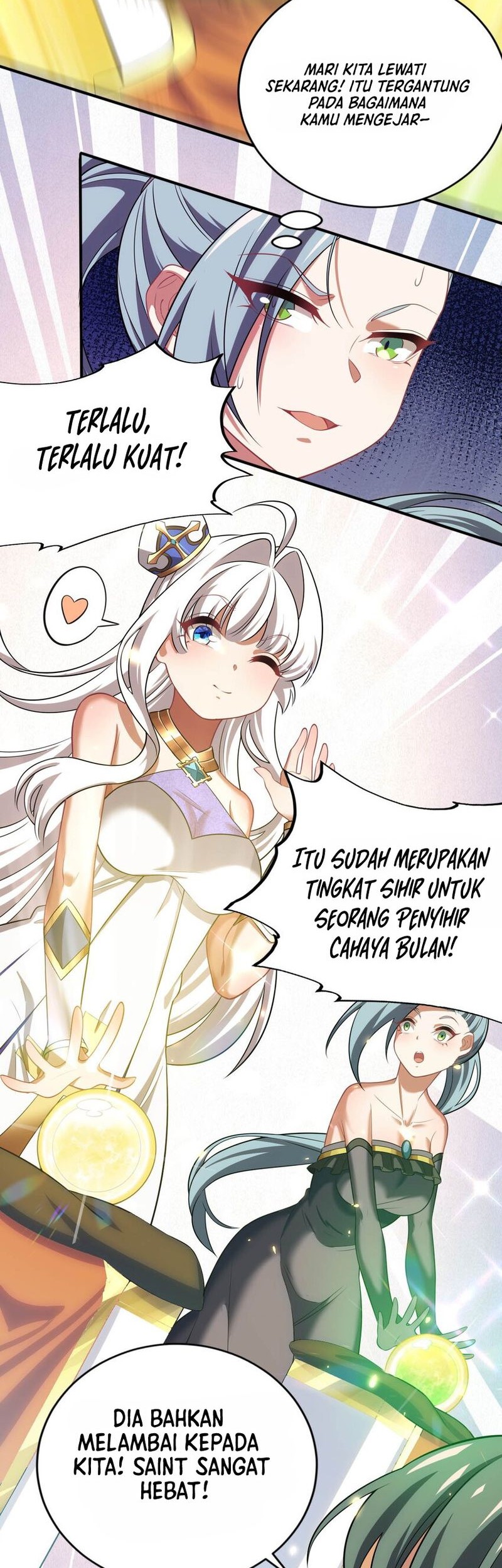 Forced To Become The Unbelievably Invincible Saintess Chapter 24 - halaman 13