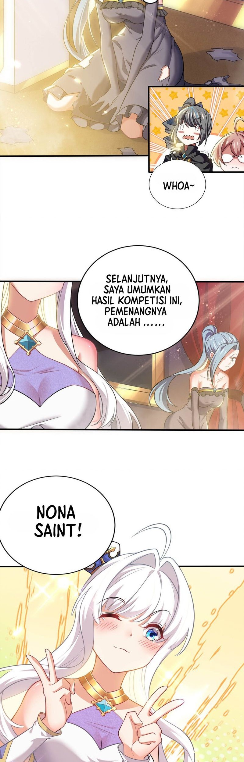 Forced To Become The Unbelievably Invincible Saintess Chapter 24 - halaman 20