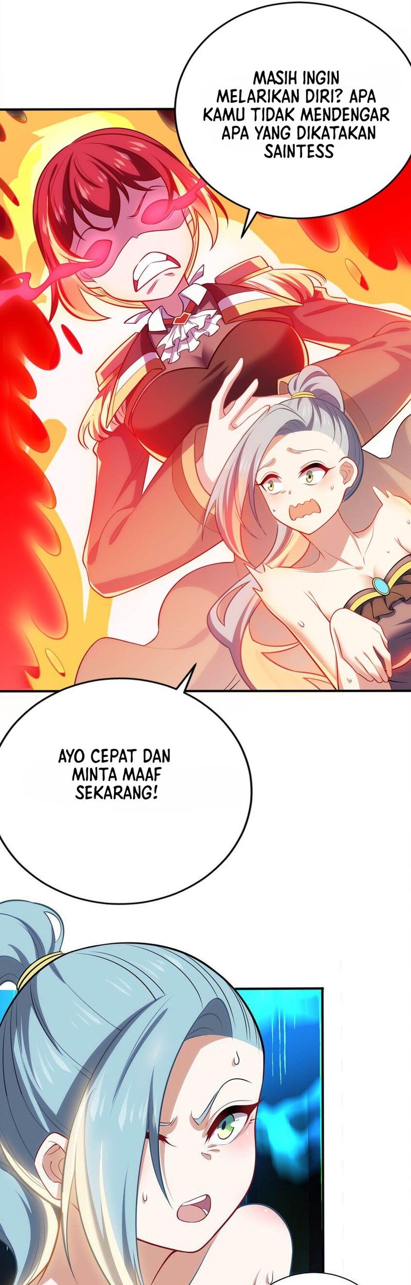Forced To Become The Unbelievably Invincible Saintess Chapter 25 - halaman 8