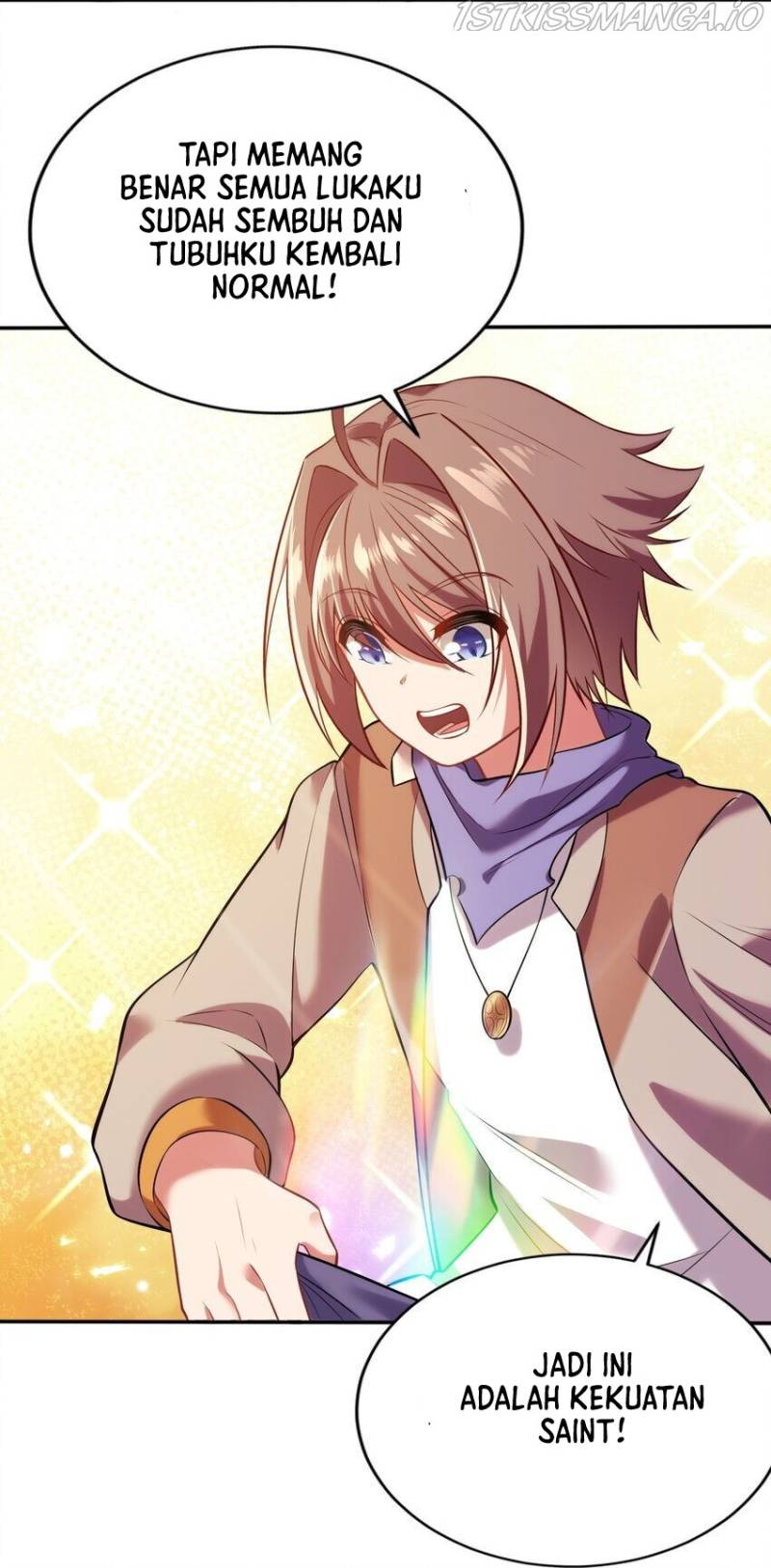 Forced To Become The Unbelievably Invincible Saintess Chapter 9 - halaman 22