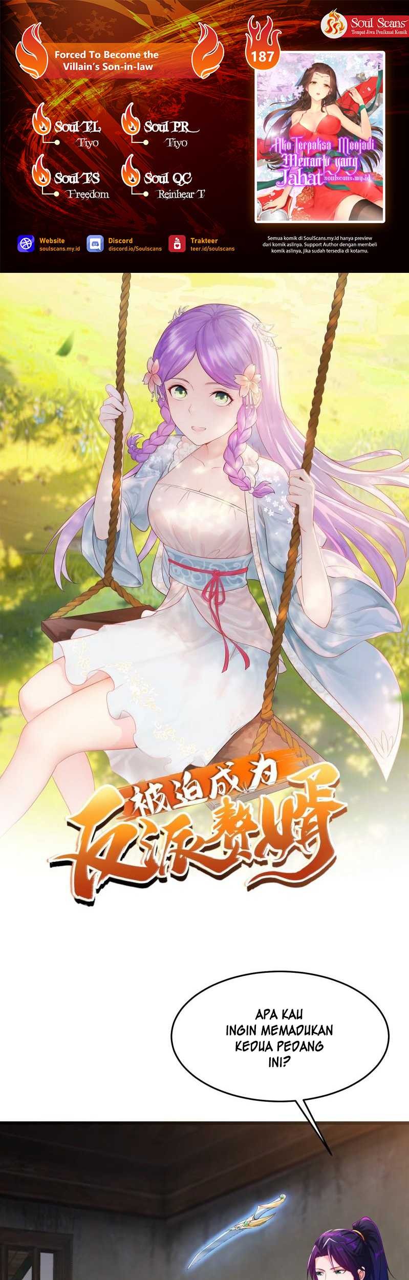 Forced To Become the Villain’s Son-in-law Chapter 187 - halaman 1
