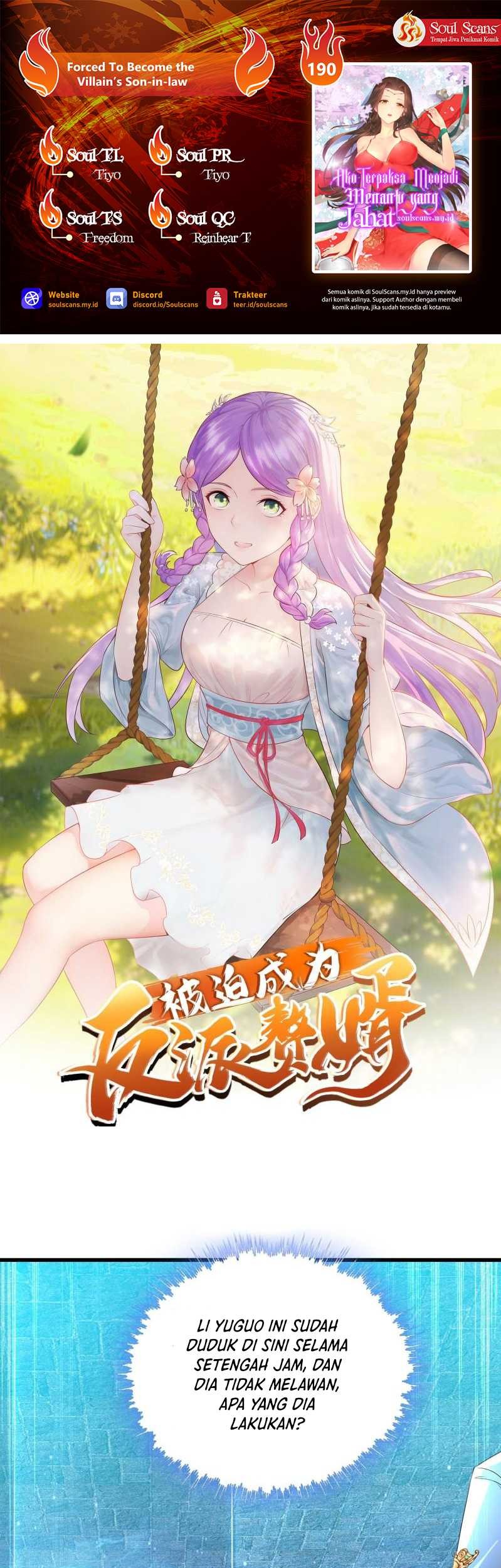 Forced To Become the Villain’s Son-in-law Chapter 190 - halaman 1