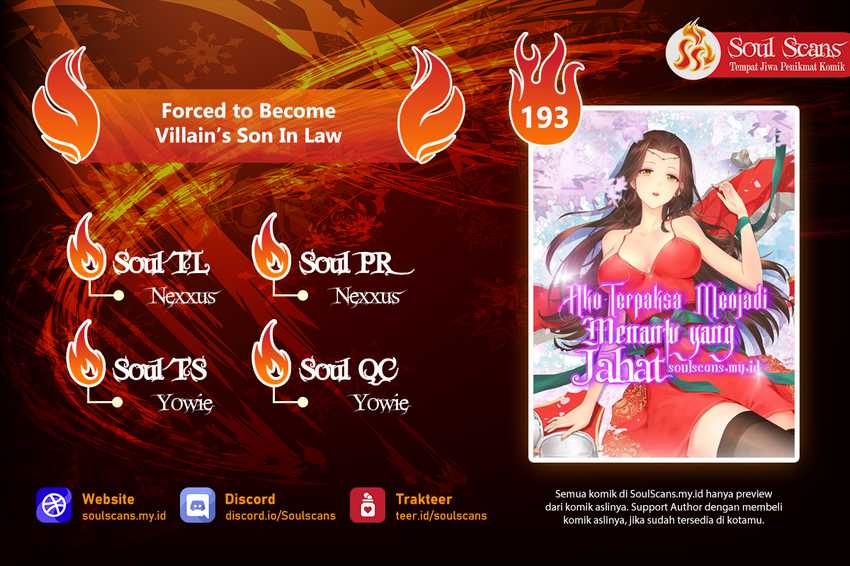 Forced To Become the Villain’s Son-in-law Chapter 193 - halaman 1