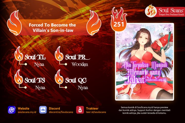 Forced To Become the Villain’s Son-in-law Chapter 252 - halaman 1