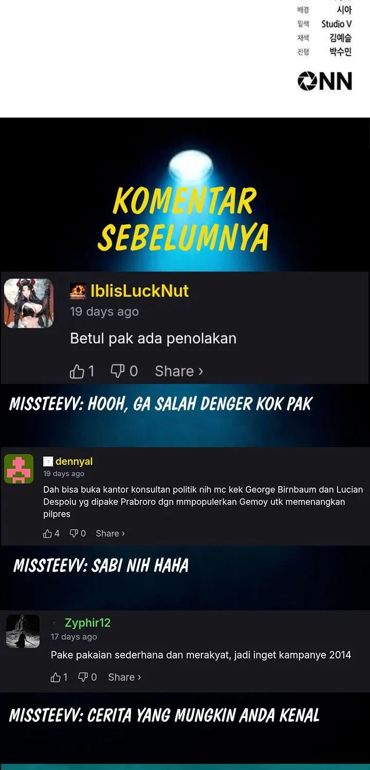 Foresighting Politician The Politician Who Can See the Future Chapter 33 - halaman 66