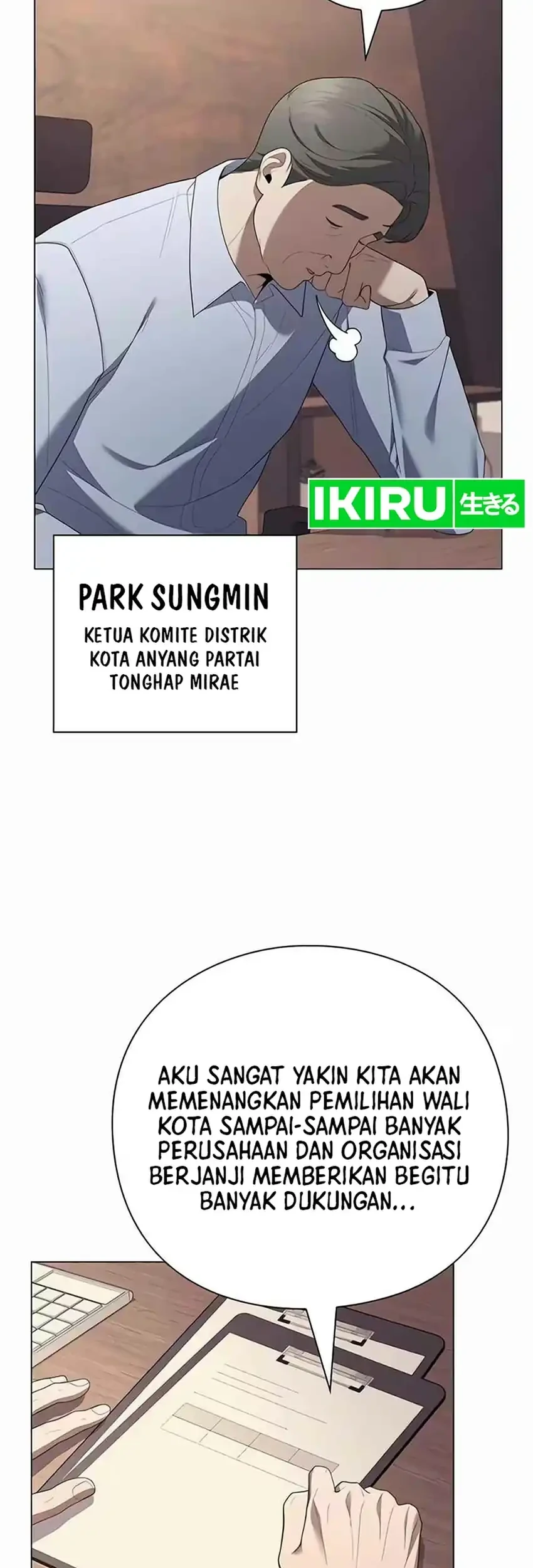 Foresighting Politician The Politician Who Can See the Future Chapter 42 - halaman 42