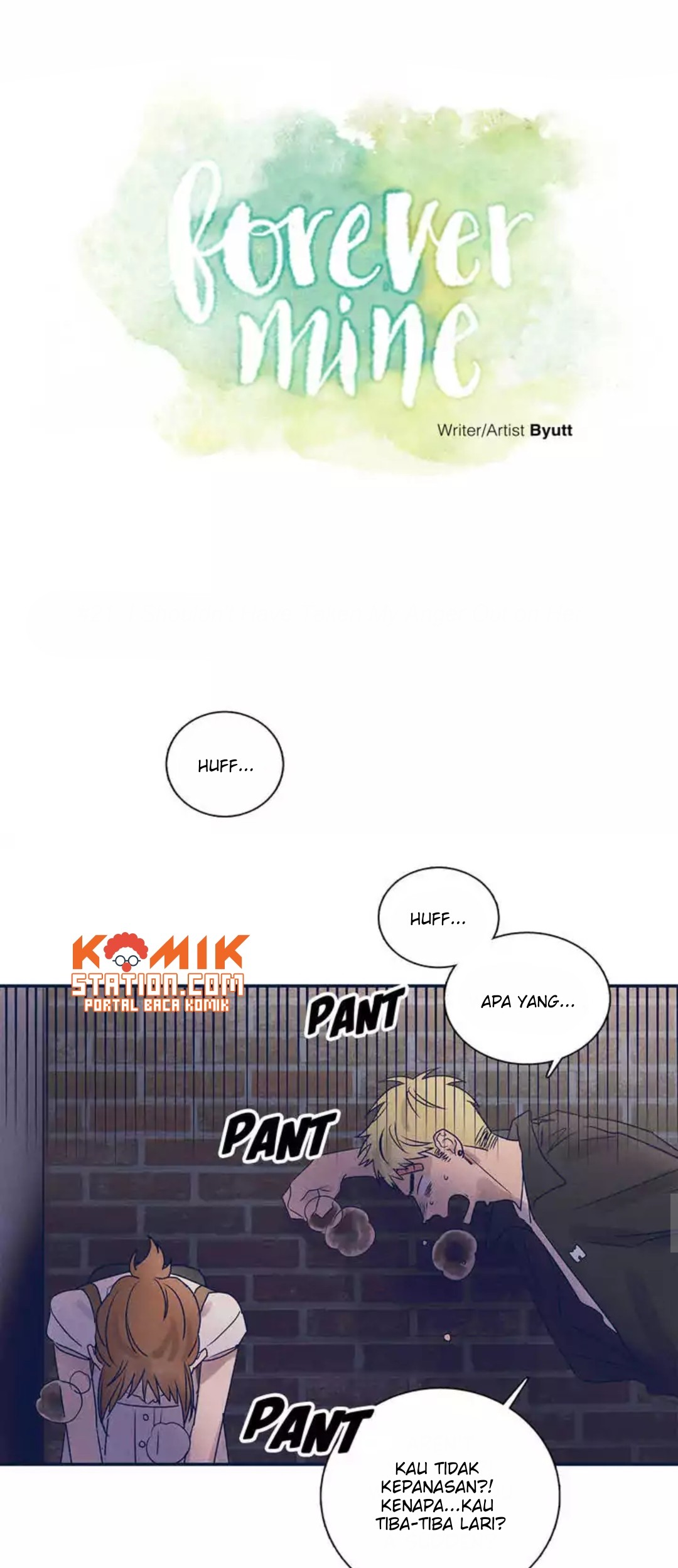 Forever Mine Chapter 21 - halaman 10