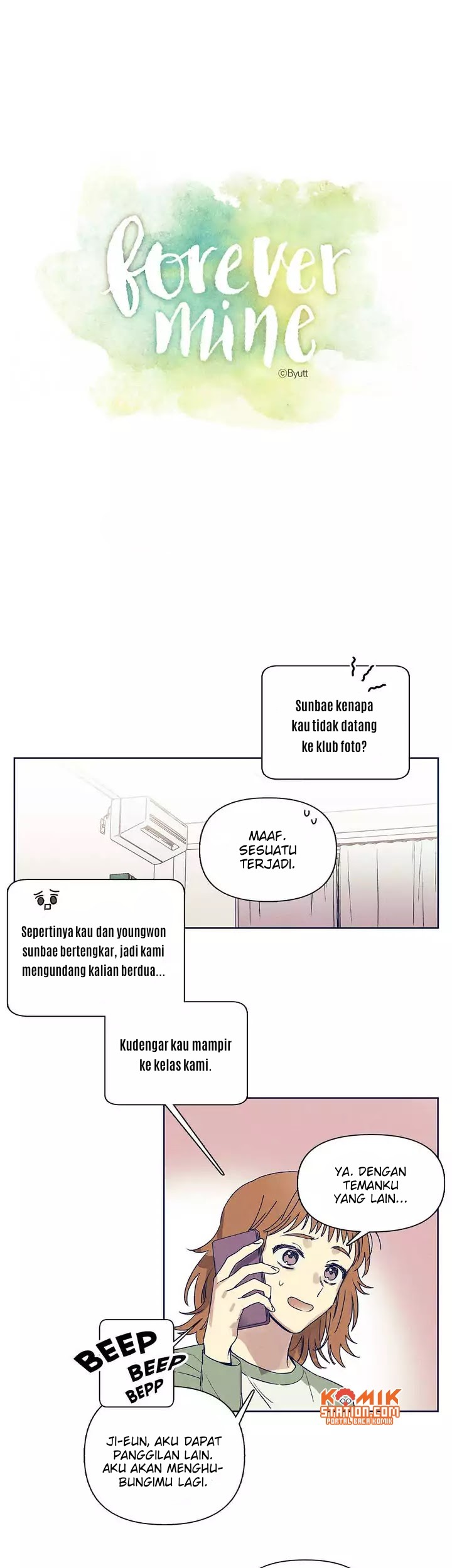 Forever Mine Chapter 52 - halaman 15