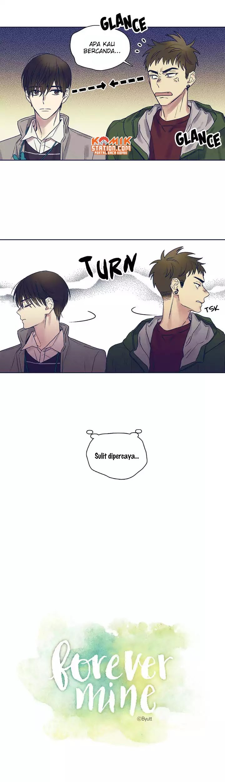 Forever Mine Chapter 57 - halaman 10