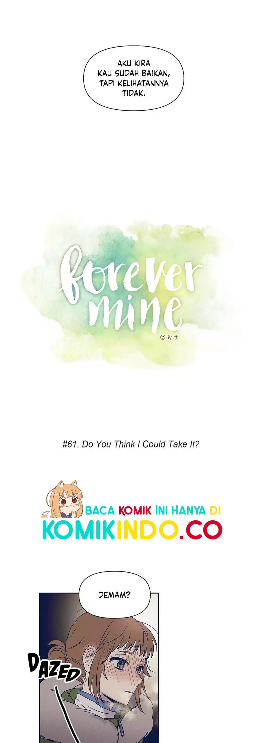 Forever Mine Chapter 61 - halaman 12