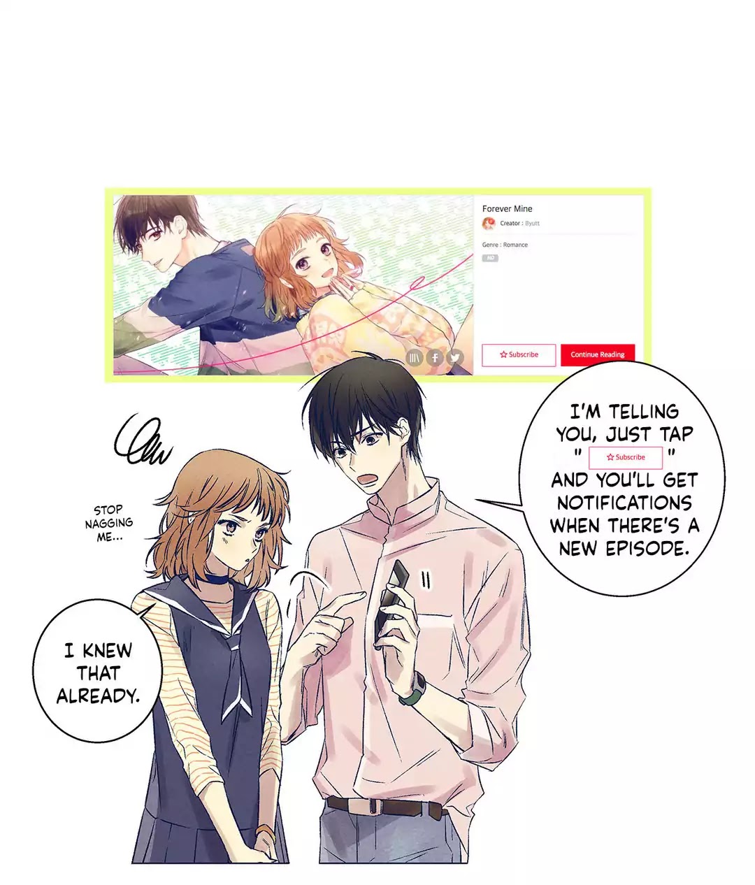 Forever Mine Chapter 68 - halaman 46