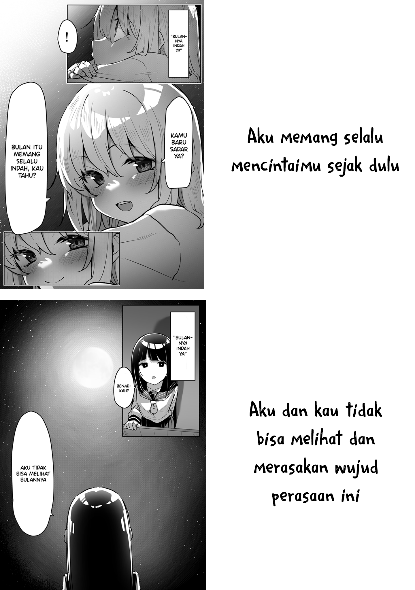 Four Replies to "the Moon Is Beautiful" Chapter 0 - halaman 11