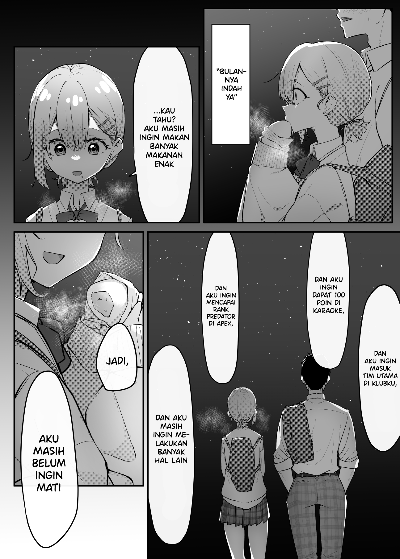 Four Replies to "the Moon Is Beautiful" Chapter 0 - halaman 7