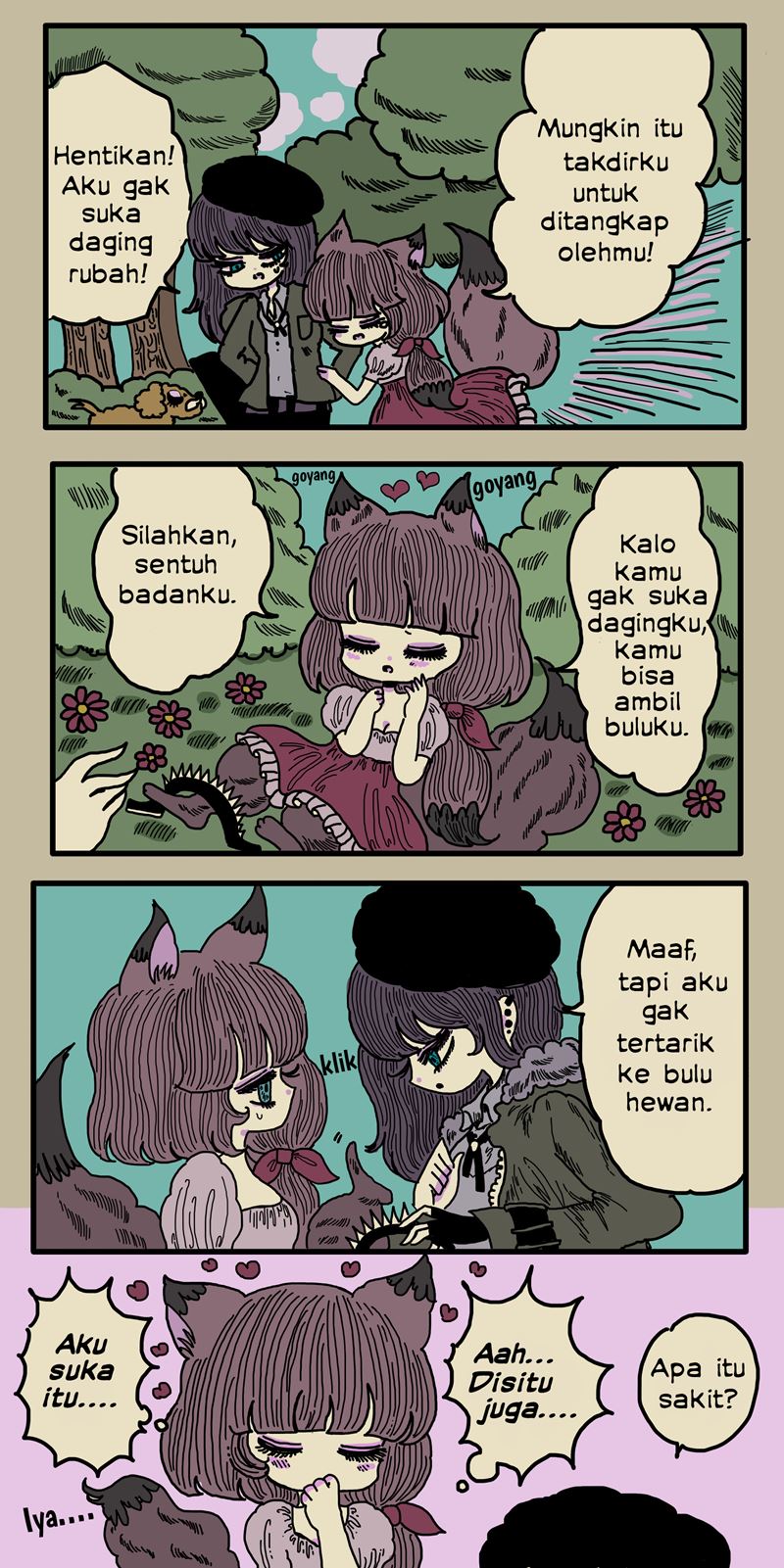 Fox and Hunter Yuri Chapter 0.1 - halaman 3