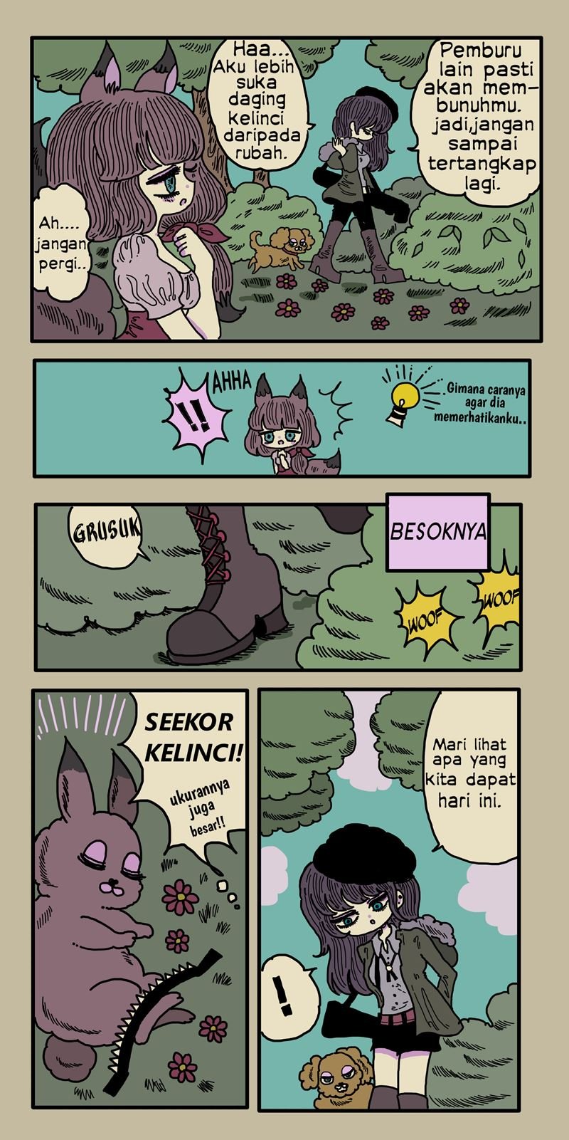 Fox and Hunter Yuri Chapter 0.1 - halaman 4