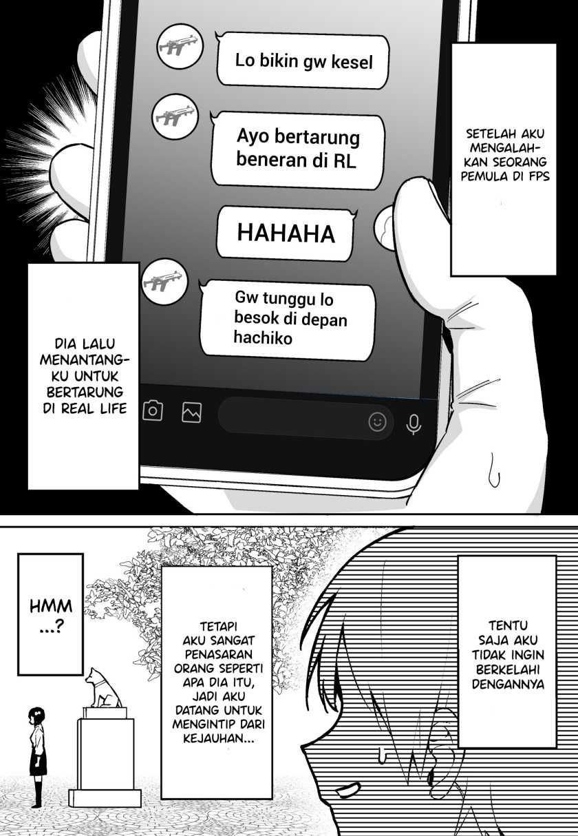 FPS de Shoshinsha Bokotte Real Fight ni Hattenshita Kekka w Chapter 1 - halaman 1