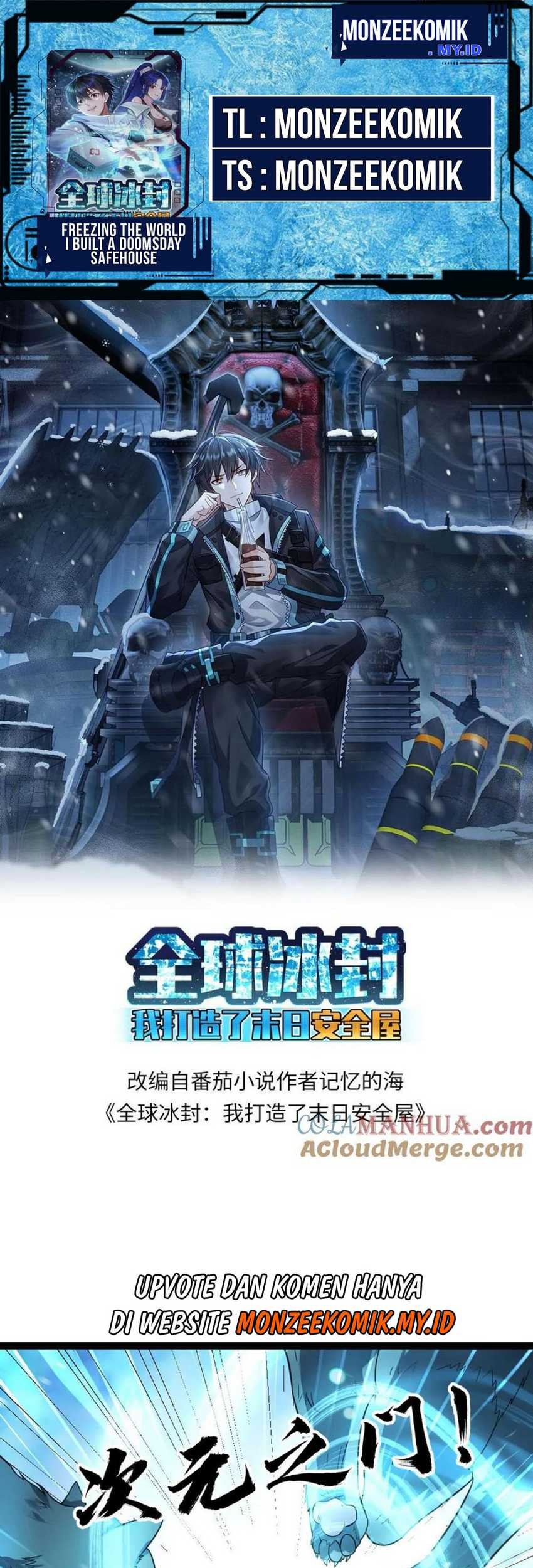 Freezing The World: I Built A Doomsday Safehouse Chapter 105 - halaman 1