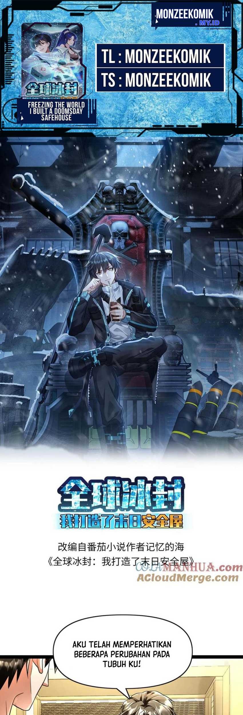 Freezing The World: I Built A Doomsday Safehouse Chapter 107 - halaman 1