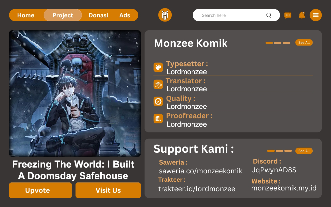 Freezing The World: I Built A Doomsday Safehouse Chapter 316 - halaman 1