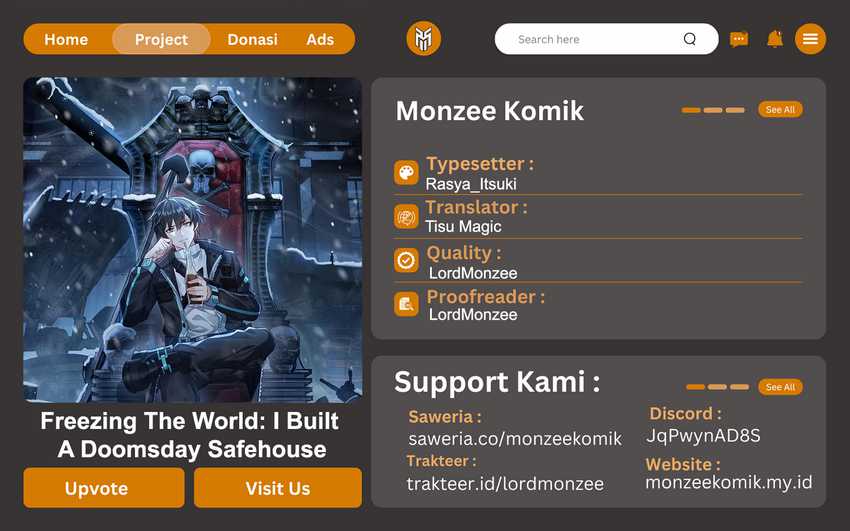 Freezing The World: I Built A Doomsday Safehouse Chapter 322 - halaman 1