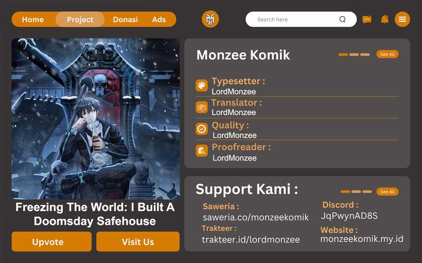 Freezing The World: I Built A Doomsday Safehouse Chapter 336 - halaman 1