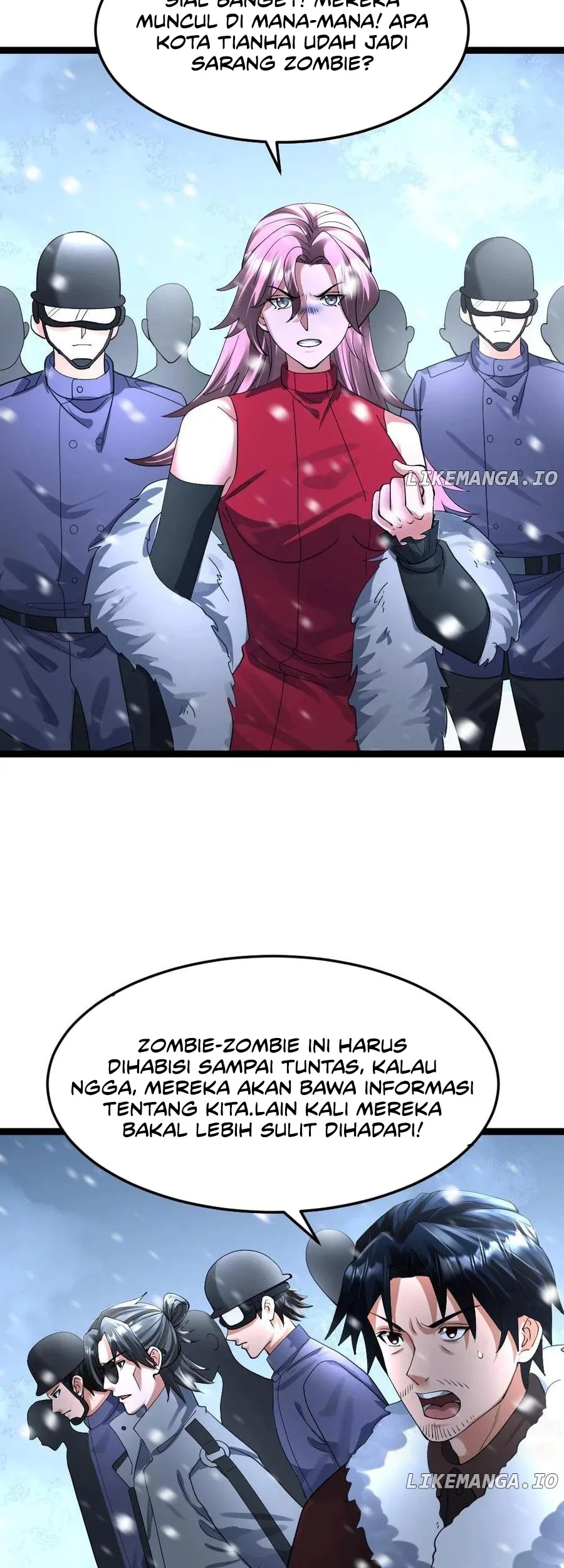 Freezing The World: I Built A Doomsday Safehouse Chapter 375 - halaman 16